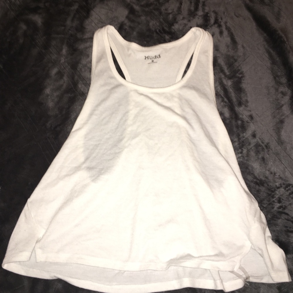 Simple white crop too